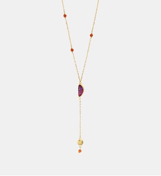 Collier   - Lhassa - Satellite - Rouge
