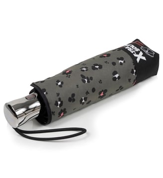 Parapluie xtra solide antiretournement, 28cm, déperlant, ouverture/fermeture automatique - Isotoner - Léopard kaki