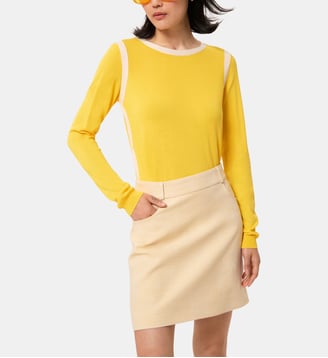 Pull Ponama - Tara Jarmon - Jaune