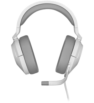 Casque gamer HS55 Stereo Headset white - Corsair - Coloris unique