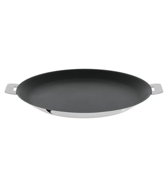 Crêpière Mutine poignée amovible inox 30 cm - Cristel - Noir