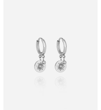 Boucles d'oreilles Ariel  en Acier - Zag Bijoux - Argenté