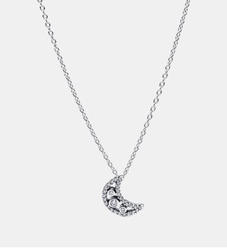 Collier à Pendentif Croissant de Lune - Pandora - Argenté