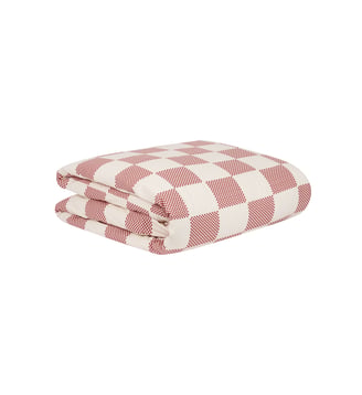 Housse de couette lit individuel Sheldon - Nobodinoz - Rouge