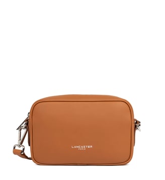 Sac trotteur Donna Ama en cuir - Lancaster - Camel