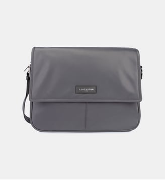 Grand sac gibecière Basic Vita - Lancaster - Gris