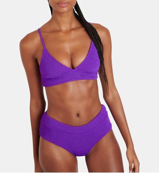 Haut de maillot brassière Miko - Banana Moon - Prune