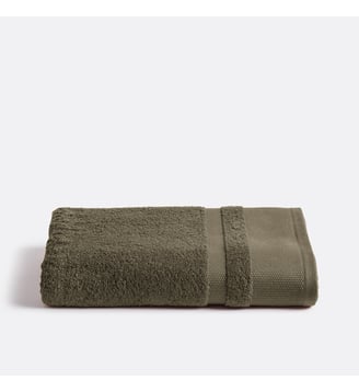 Drap de bain coton Égyptien 600g/m2 - La Redoute Interieurs - Kaki