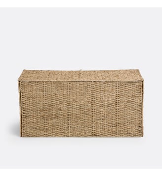 Malle en jonc de mer L100 cm - La Redoute Interieurs - Naturel