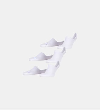 Chaussettes Invisibles Cool Kick 3-Pack Fibre artificielle - Falke - Blanc