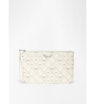 Pochette Z Pouch Monogram - Zadig&Voltaire - Blanc flash