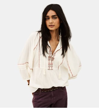 Blouse Poeme - Ba&sh - Écru