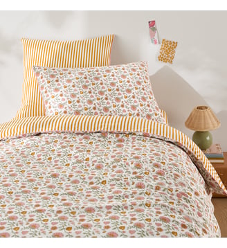 Housse de couette en coton lavé La Redoute Interieurs