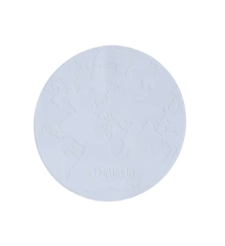 Sets de table en silicone mappemonde - OYOY - Bleu