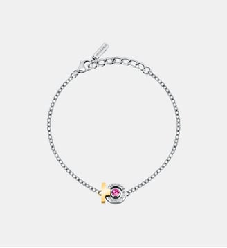 Bracelet T-LOGO - Trussardi - Argent et or rose