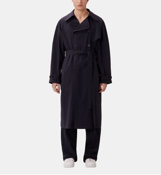 Manteau 1/1 Oversized Col revers - Studio Seidensticker - Bleu