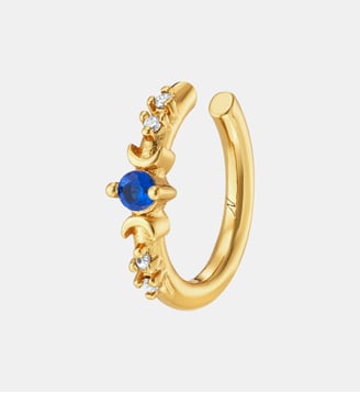 Earcuff Elena Bleu Nuit - Nebuleuse Bijoux - Or
