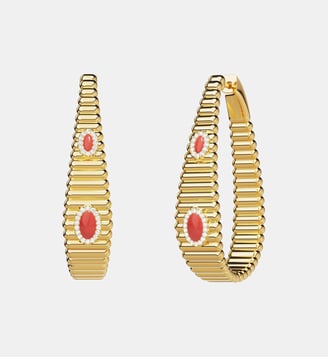 Boucles D'Oreilles Les Calanques - APM Monaco - Jaune