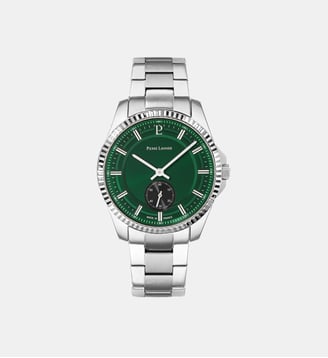 Montre Metropolitain Vert 246G171 - Pierre Lannier - Argenté