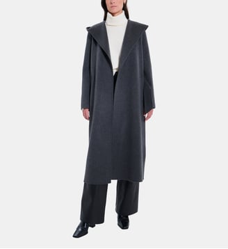 Manteau Mystere Gris Moyen Chiné - Zapa - Gris moyen chiné
