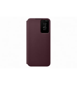 Etui S22+ Clear View bordeaux - Samsung - Bordeaux