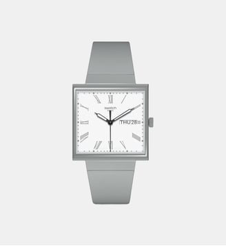 Montre What if Blanc SO34M700 - Swatch - Gris