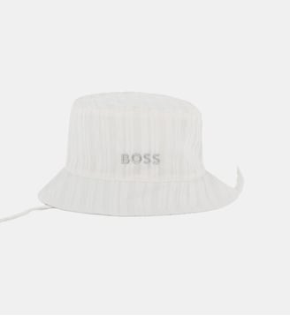Chapeau avec liens - BOSS Kidswear - Blanc