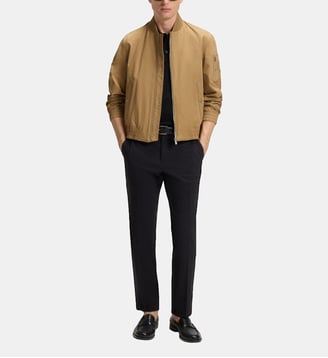 Veste modèle Comber zippée nylon - BOSS - Beige moyen