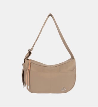 Grand sac besace Basic Love - Lancaster - Praline