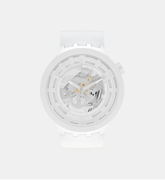 Montre Big bold Blanc SB03W100 - Swatch - Blanc