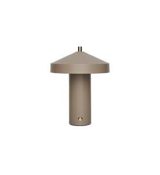 Lampe en acier avec abat-jour - OYOY - Beige
