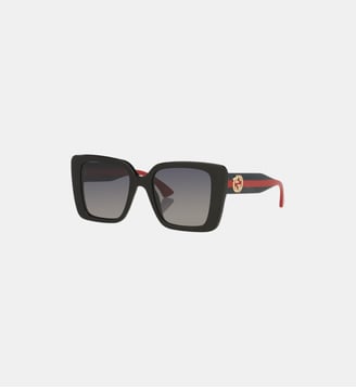Lunettes de soleil Rectangulaire GG1861S - Gucci - Noir