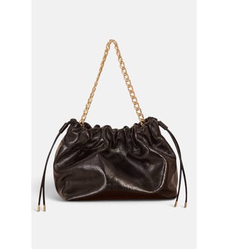 Petit Sac En Cuir De Bovin Voltaire - Maison 123 - Noir