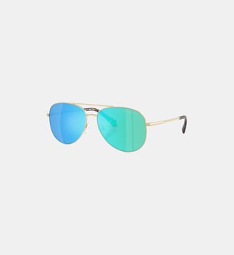 Lunettes de soleil Pilote MK1172 Perledo - Michael Kors - Doré sur bleu