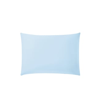 Taie D'oreiller Sans Volant Vexin - Anne de Solène - Bleu clair