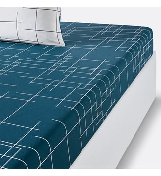 Drap housse imprimé La Redoute Interieurs