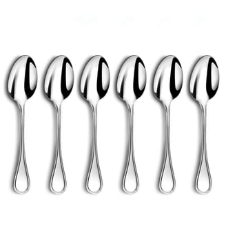 Set 6 cuillères de table en acier inoxydable Couzon
