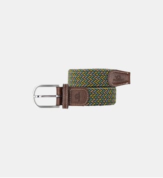 Ceinture tressée élastique Belfast - Billybelt - Multicolore