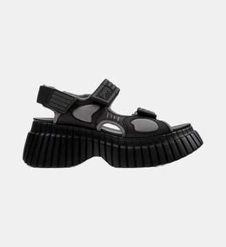 Sandales BCN cuir - Camper - Noir et gris