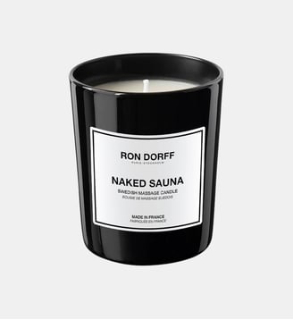 Bougie de massage suédois Naked Sauna - Ron Dorff - Noir
