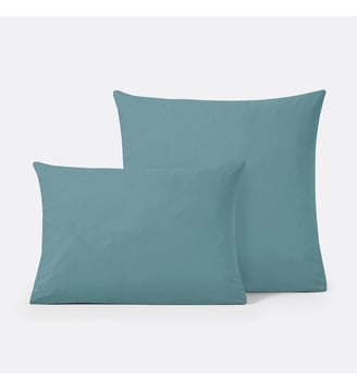 Taie d'oreiller unie coton La Redoute Interieurs