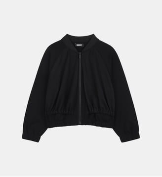 Sweat zippé à capuche - DKNY - Black