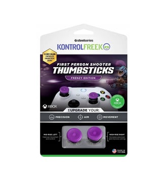 Accessoire manette FPS Frenzy Purple/Black - XBX - Steel Series&nbsp; - Coloris unique