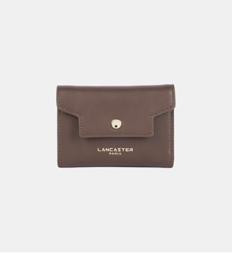Portefeuille Mademoiselle Grace en cuir - Lancaster - Marron