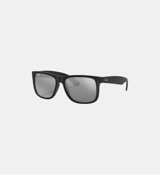 Lunettes de soleil Carré RB4165 Justin Classic - Ray Ban - Noir brillant