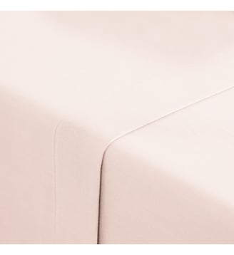 Drap plat uni en polycoton La Redoute Interieurs