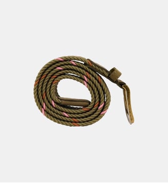 CLASSIC BELT - Ceinture tressée - Faguo - Kaki