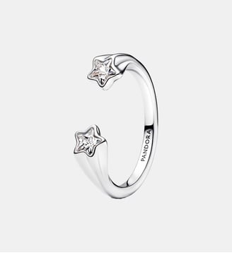 Bague Ouverte Étoiles Filantes - Pandora - Argenté