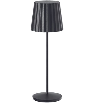 Lampe de table de table sans fil LED noir - Lumisky - Noir