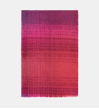 Écharpe loulous - Motif uni - Caroll - Rouge foncé